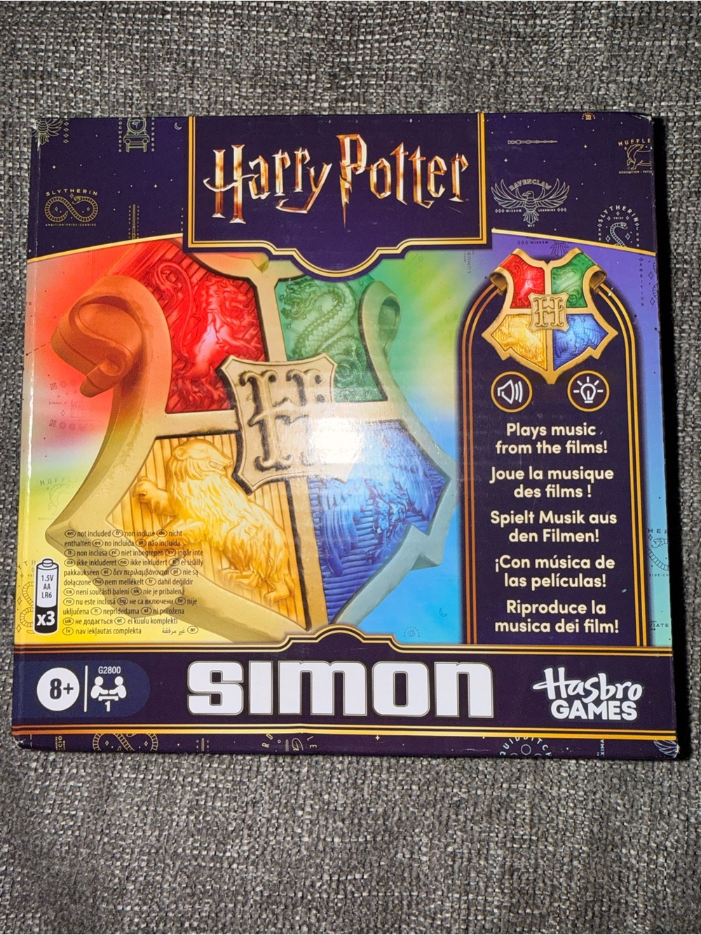 Harry Potter Simon Electronic Game Hasbro Hogwarts Music